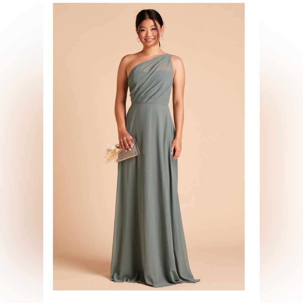 Birdy Grey bridesmaids Kira dress in Sea Glass